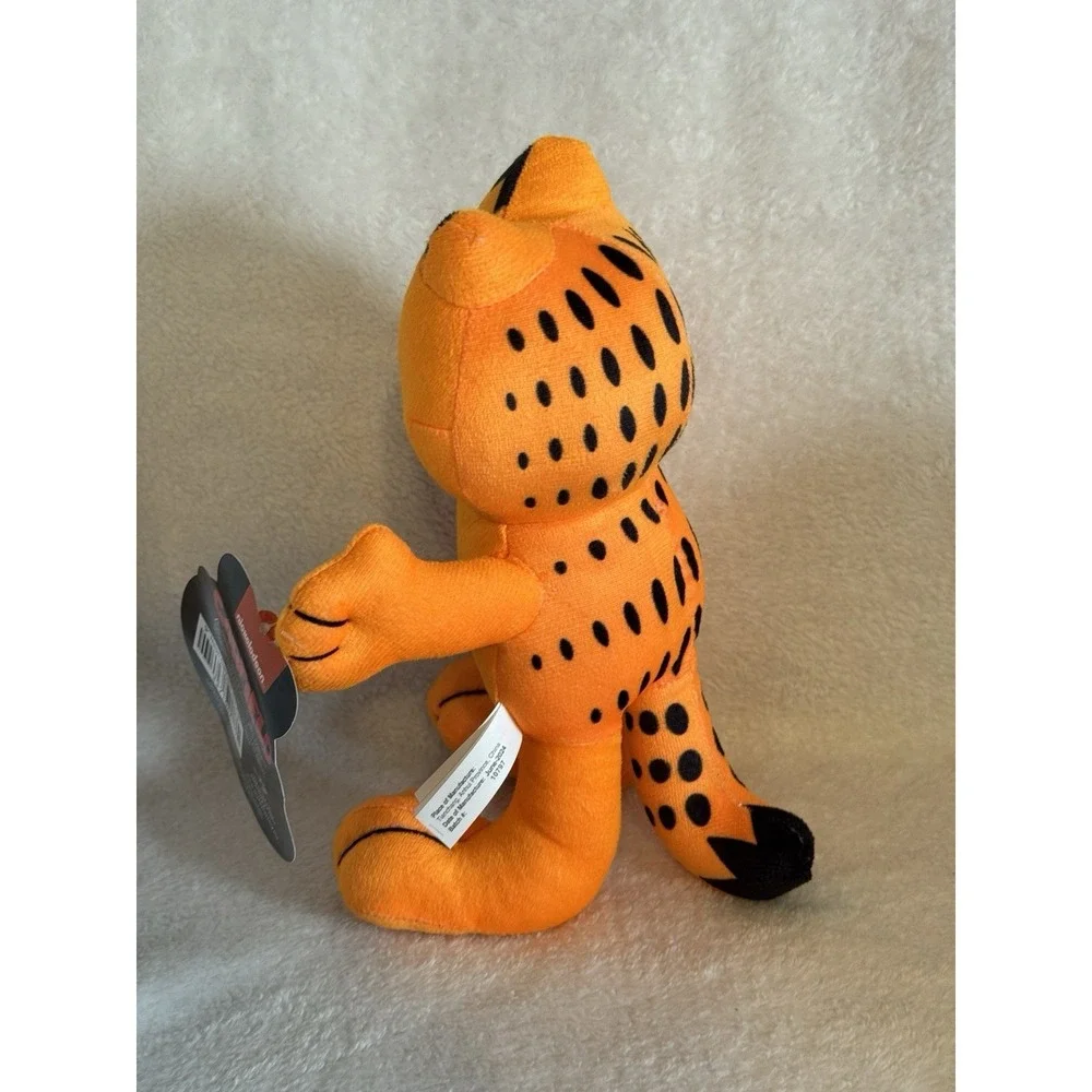 Toy Factory Garfield Orange Neon Plush Stuffed Animal Toy 9